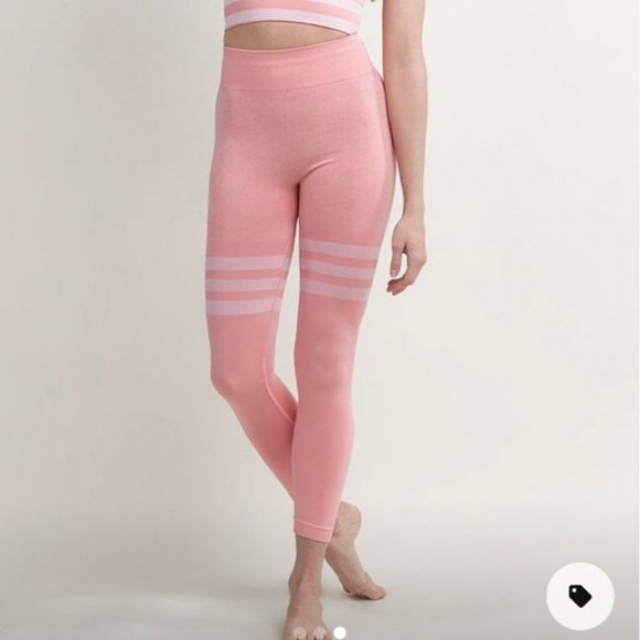 NWT Charcoal Gray Savvi Striped Legging S - Picture 8 of 10